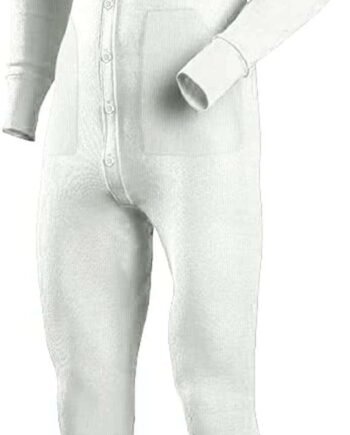 7Power Mens Long Sleeve Onesies Jumpsuit Nightwear Button Down One Piece Pyjamas