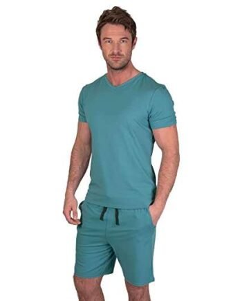 Light & Shade Men's Lsset011-lsset012 Pyjama Set, Blue