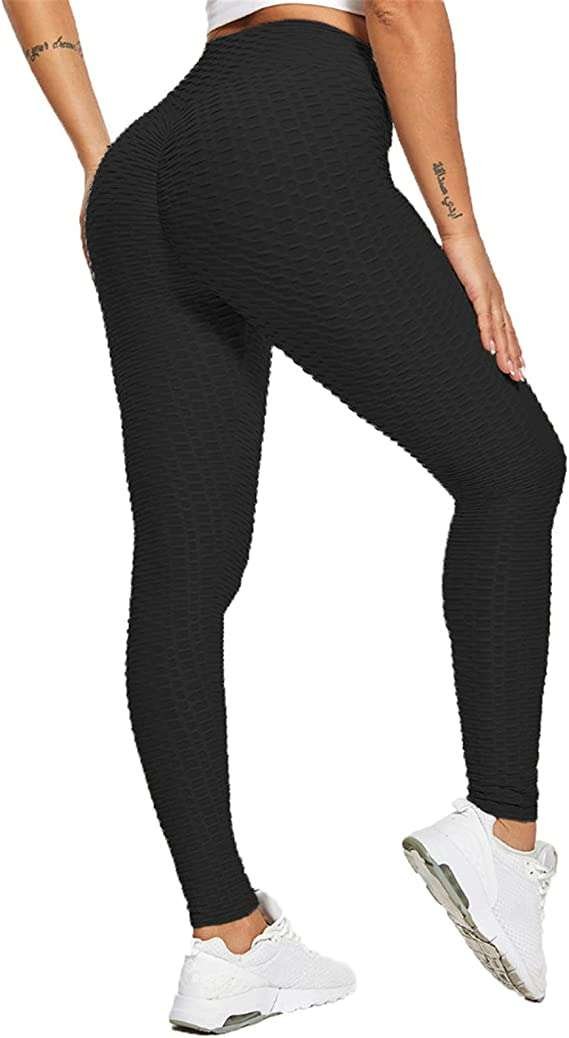 Tiktok Leggings UK Womens Scrunch Bums Leggings High Waisted Yoga Pants Honeysculpt Workout Running Tights
