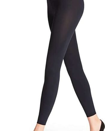 FALKE Women's Pure Matt Leggings 100 Den Opaque Black Grey More Colours Thick Warm Thermal Long Length Plain Ideal For Winter 1 Pair
