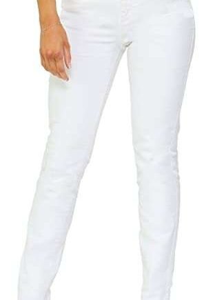 UC Ex High Steet Brand Womens Straight Leg Jeans, Stretchy Slim Fit Ladies Denim Jean