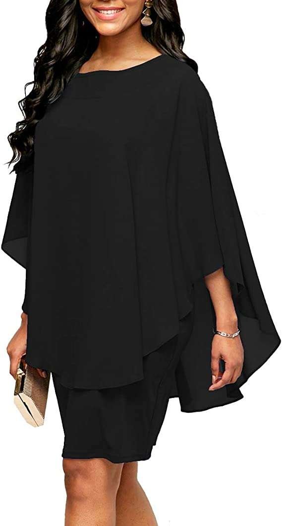 GRACE KARIN Women V-Neck Long Sleeve Bodycon Pencil Hips-Wrapped Elegant Party Dress with Belt