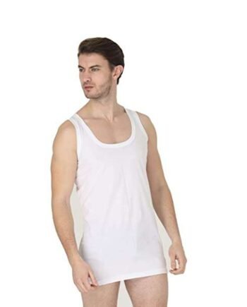 Pack of 3 Ultra Soft Mens Undershirts Vest 100% Cotton Singlet Vests Underwear Mens Vest Undershirt
