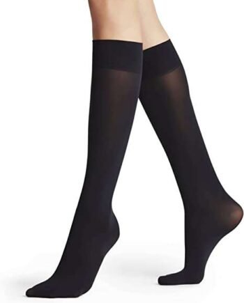 FALKE Women's 50 DEN Semi-Opaque Soft-Top Pop Socks With Gentle Grip On Leg Plain Warm For Autumn And Winter Black Tan More Colours 1 Pair Pure Matt