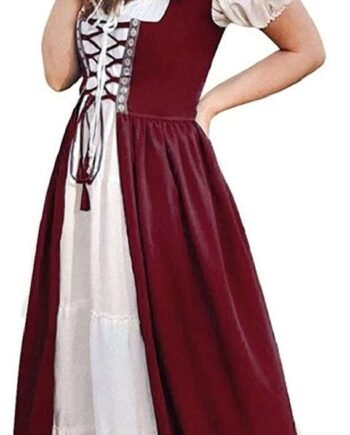 Aibaowedding renaissance dress women medieval dress halloween costume for women