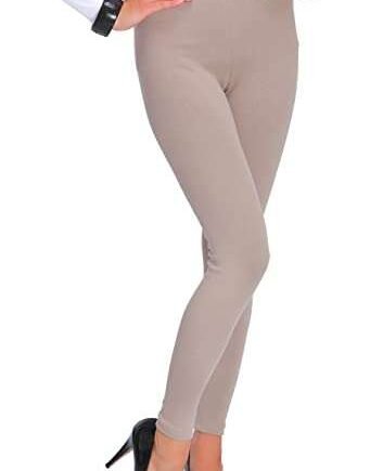 FUTURO FASHION Womens Thermal Winter Leggings for Women UK Fleece Lined Pants Elastic Waisted Daily, Yoga, Gym and More Women's Leggings