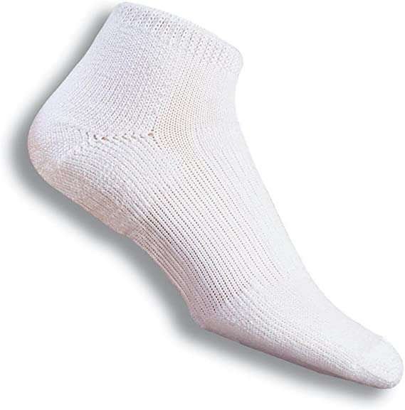 Men's - Women's Walking Moderate Padded Low-Cut Socks