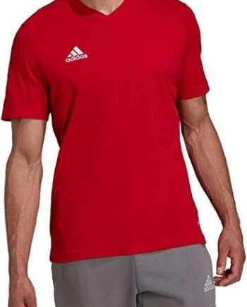 adidas Men's Ent22 Tee T Shirt, Team Power Red