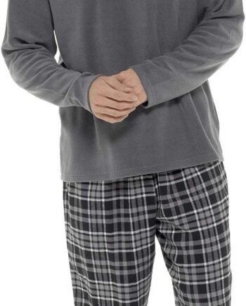 Mens Pyjamas Sets Long Sleeve Brushed Thermal Cosy/Warm Nightwear Loungewear PJs Winter Wear/Cold Nights Hospitals/Gifts/Present