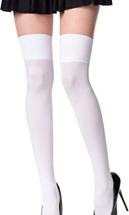 Women Girl Thigh High Socks Overknee Over the Knee High Socks Stockings by Romartex, 30 Colours