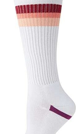 UGG Women's W Clare Three Stripe Crew Sock