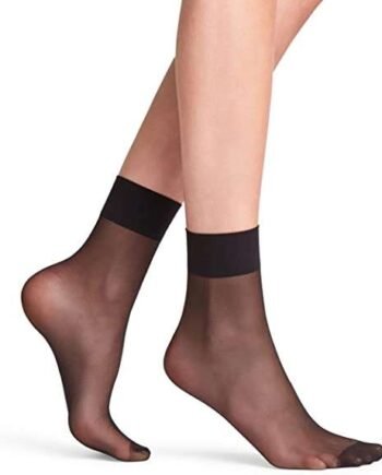 FALKE Women's Pure Matt Socks, 20 DEN, Black