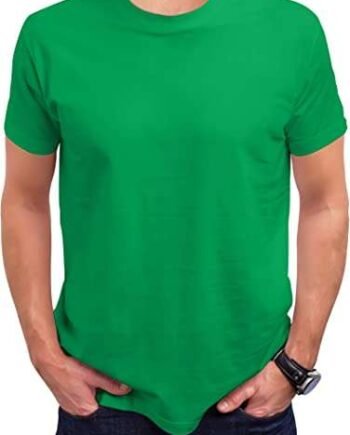 Love My Fashions Men's Round Neck Short Sleeves Plain T-Shirt
