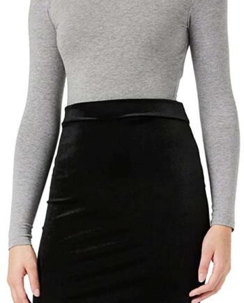 Find. Women's Velvet Midi Pencil Skirt