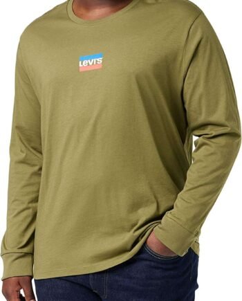 Men's Longsleeve Standard Graphic Tee T-Shirt